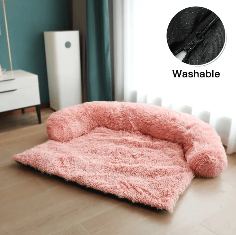 Calming Dog Bed & Sofa Protector - Big Cart Sky