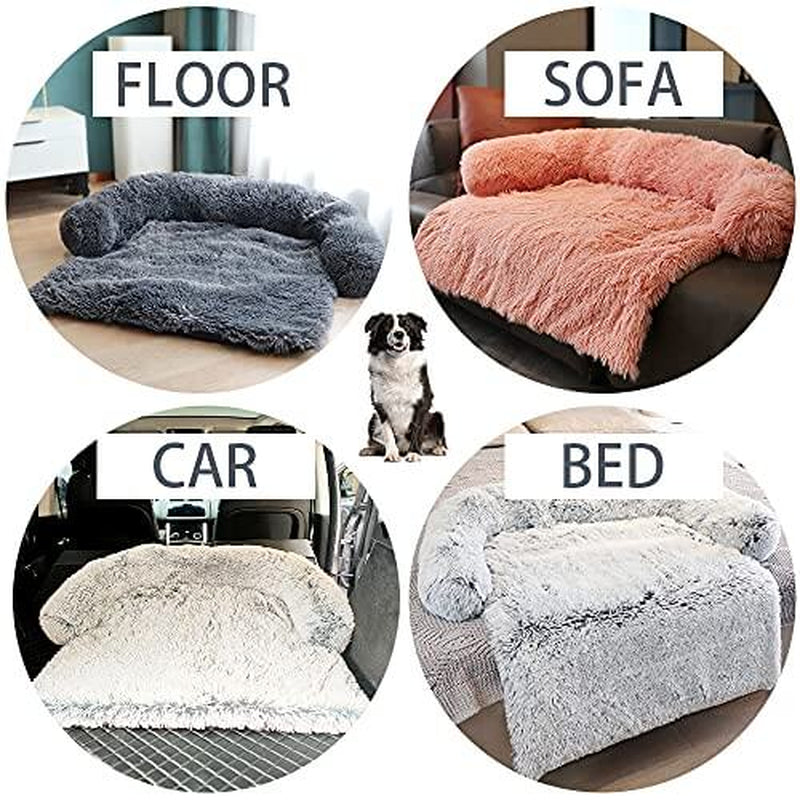 Calming Dog Bed & Sofa Protector - Big Cart Sky