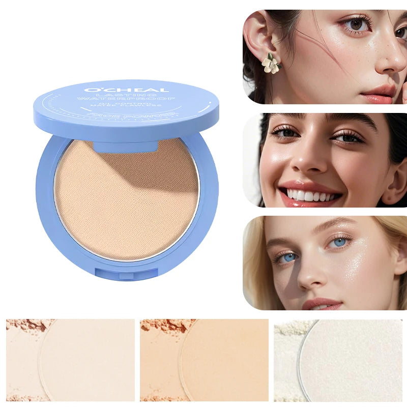 Long-Last Makeup Powder Cake – Oil Control & Flawless Finish! - Big Cart Sky
