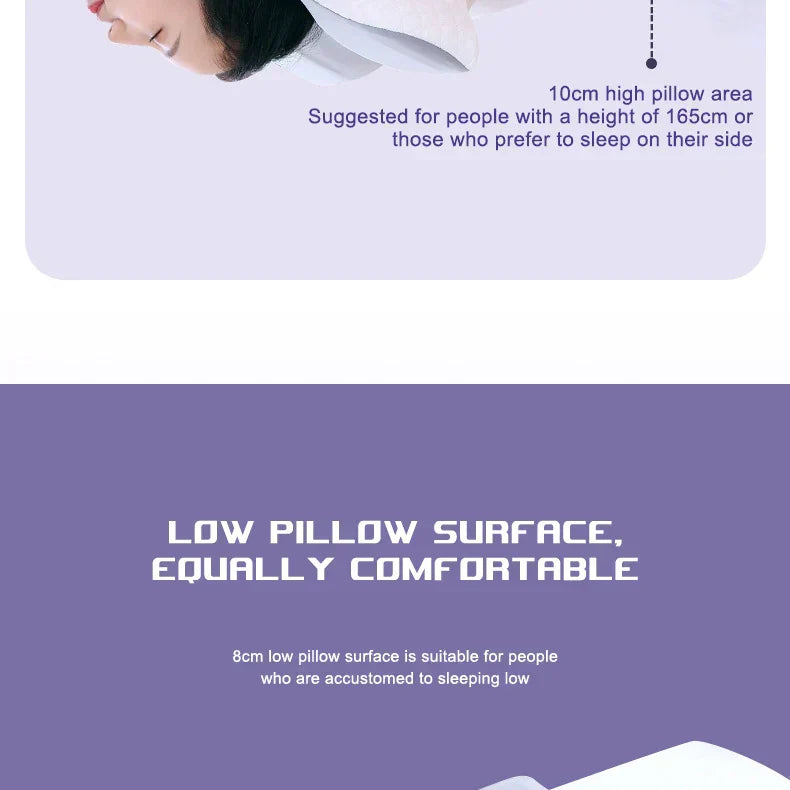 Butterfly Shape Memory Foam Pillow - Big Cart Sky