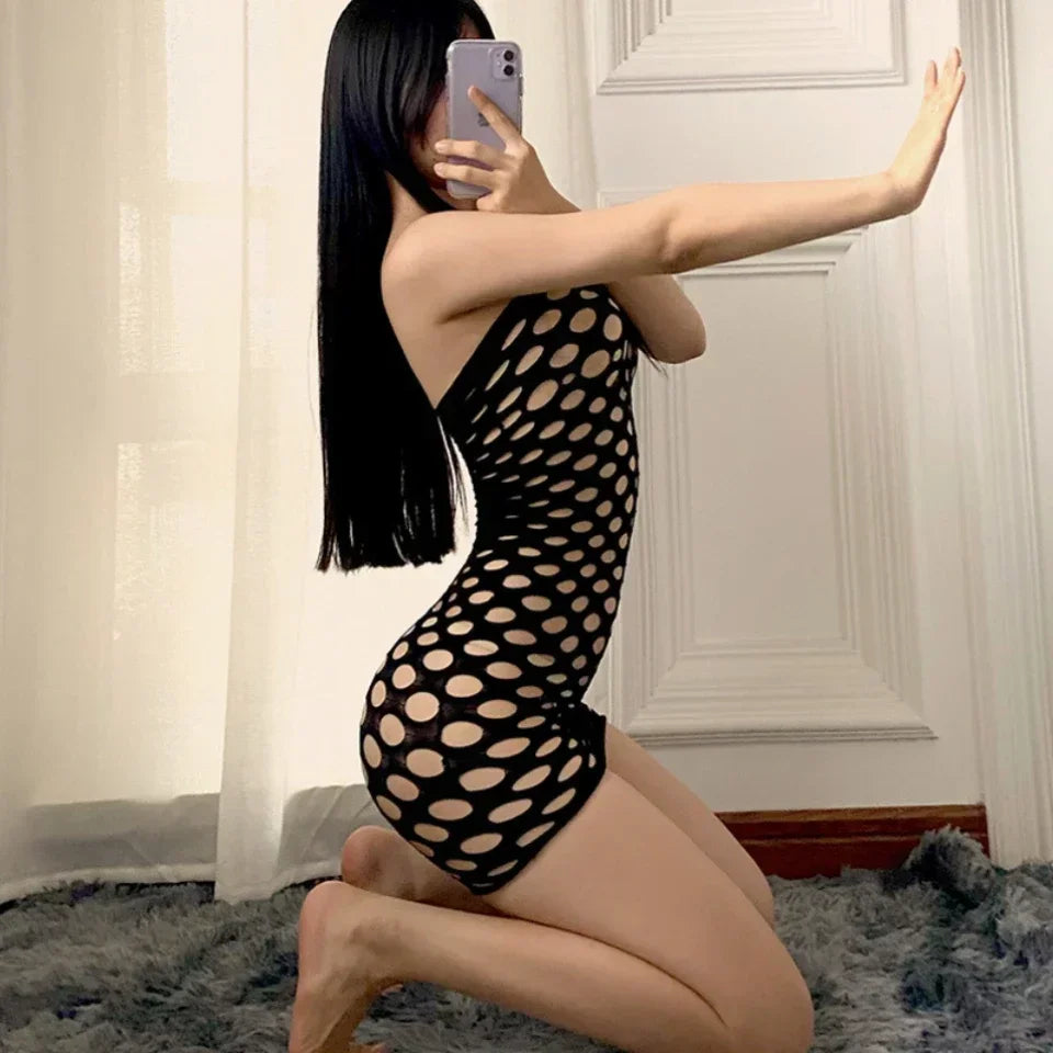 Lingerie Erotic Mesh Fishnet Bodystockings - Big Cart Sky