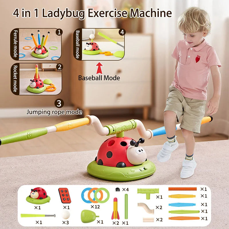 3-in-1 Ladybug Sports & Entertainment Game Toy - Big Cart Sky