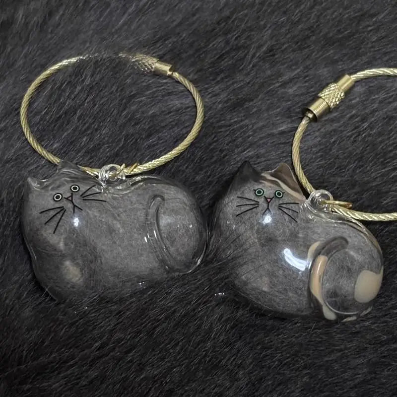Purr-fect Fur Keepsake – Adorable Charm to Treasure Your Cat’s Fluff! - Big Cart Sky