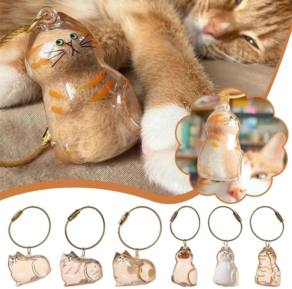 Purr-fect Fur Keepsake – Adorable Charm to Treasure Your Cat’s Fluff! - Big Cart Sky