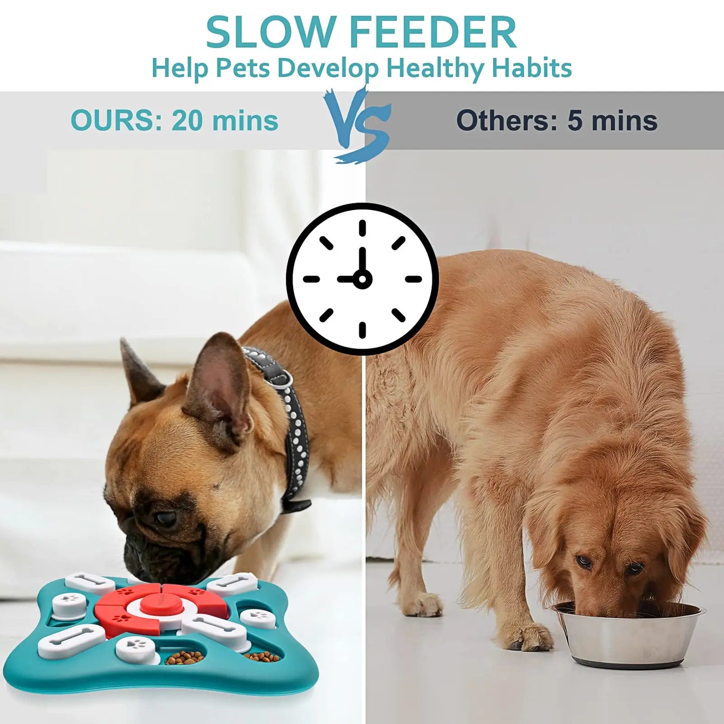 Treat-Dispensing Dog Game – Mental Stimulation & Fun! - Big Cart Sky
