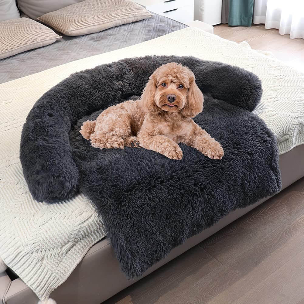 Calming Dog Bed & Sofa Protector - Big Cart Sky
