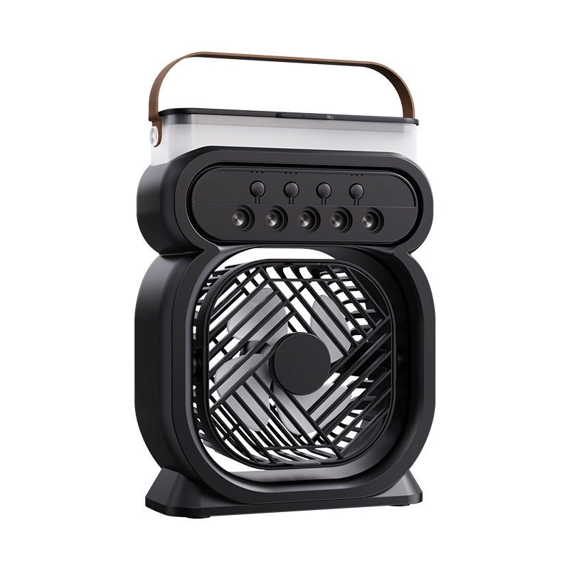 3 In 1 Portable Air Conditioner Evaporative Air Cooler LED Night Lights 3 Speeds Humidifier Fan For Home Office - Big Cart Sky