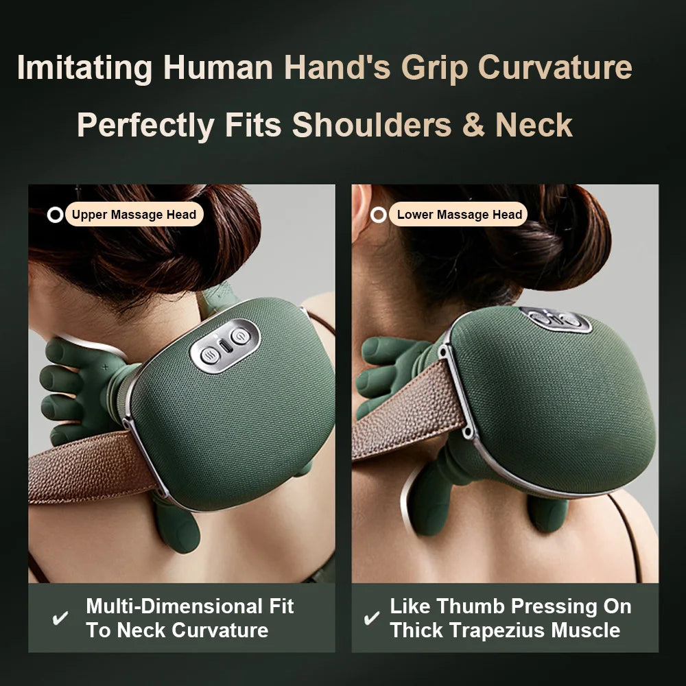 Soothing Heated Neck Massager