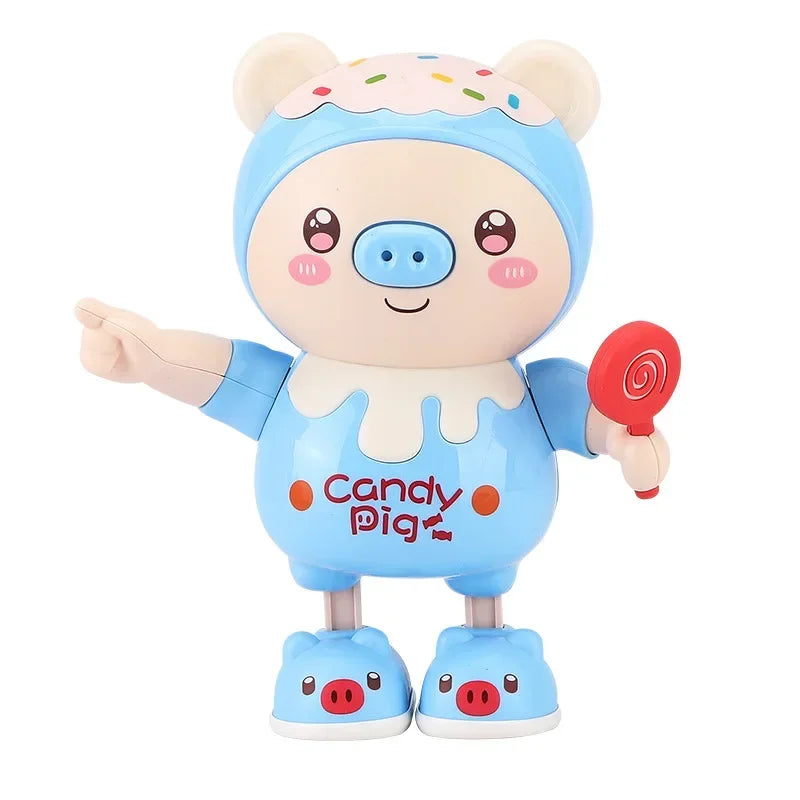 Dancing Light-Up Pig Toy