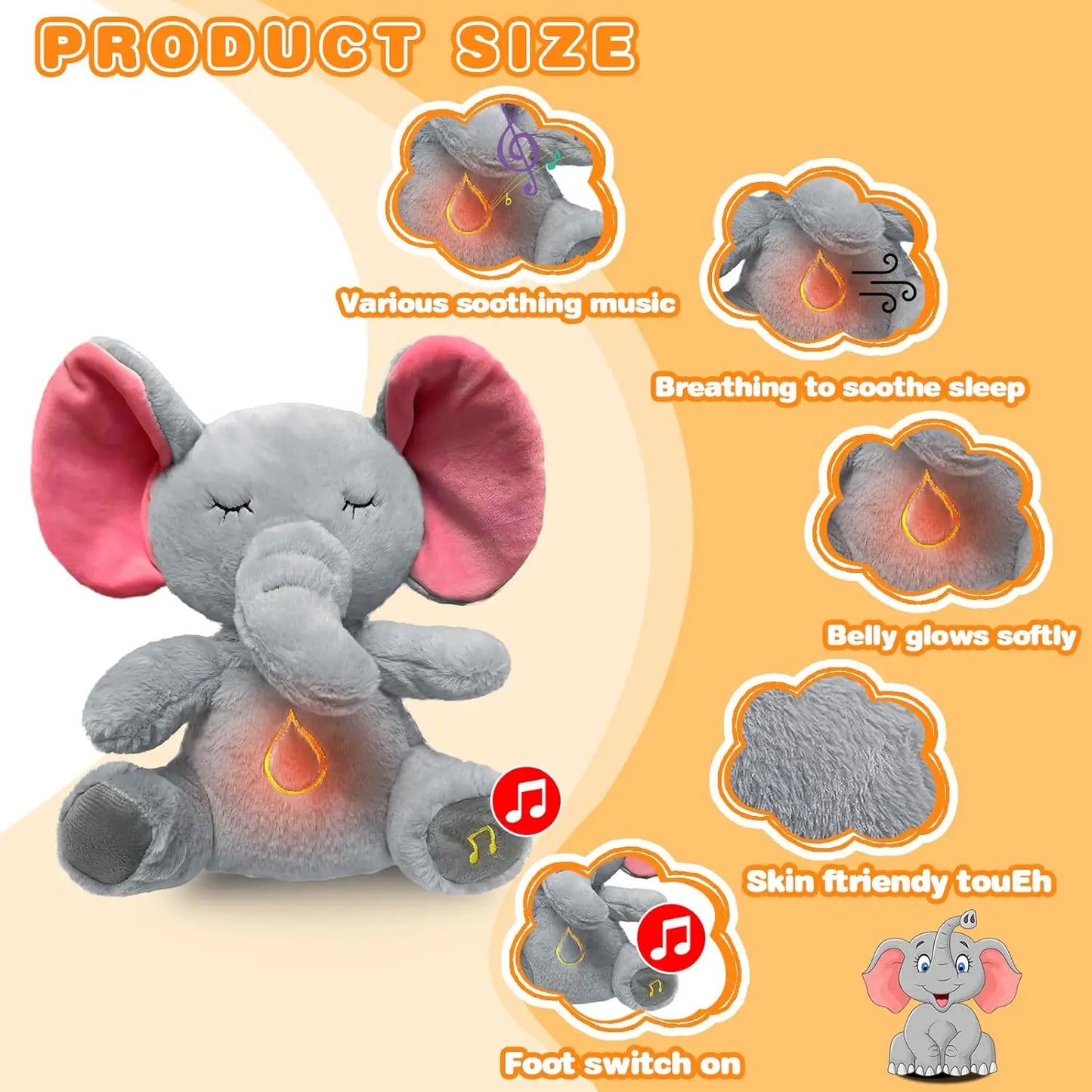 Elephant Cuddle Buddy