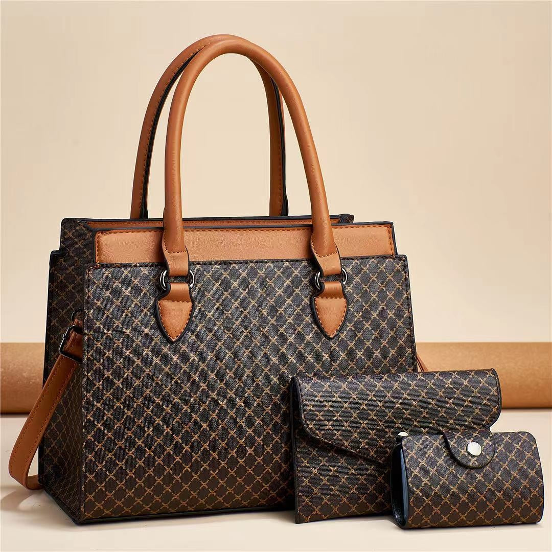 Chic Plaid Tote Bag