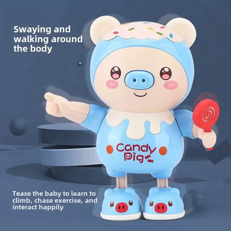 Dancing Light-Up Pig Toy
