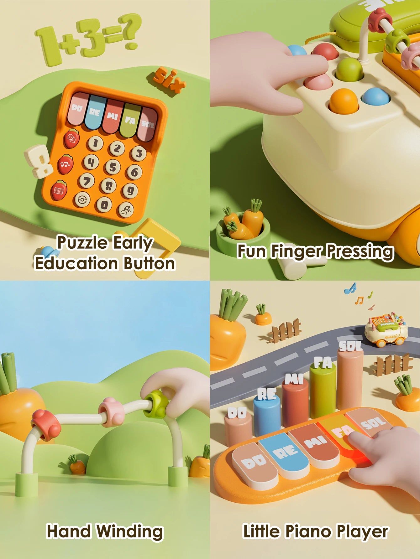 Musical Learning Toy Phone