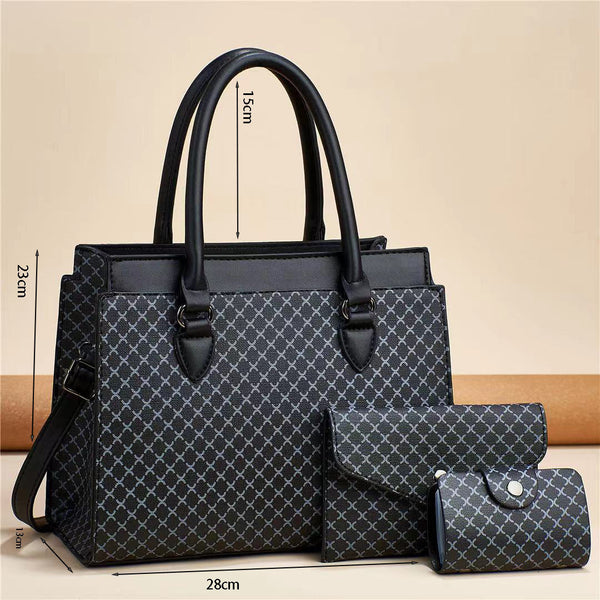 Chic Plaid Tote Bag