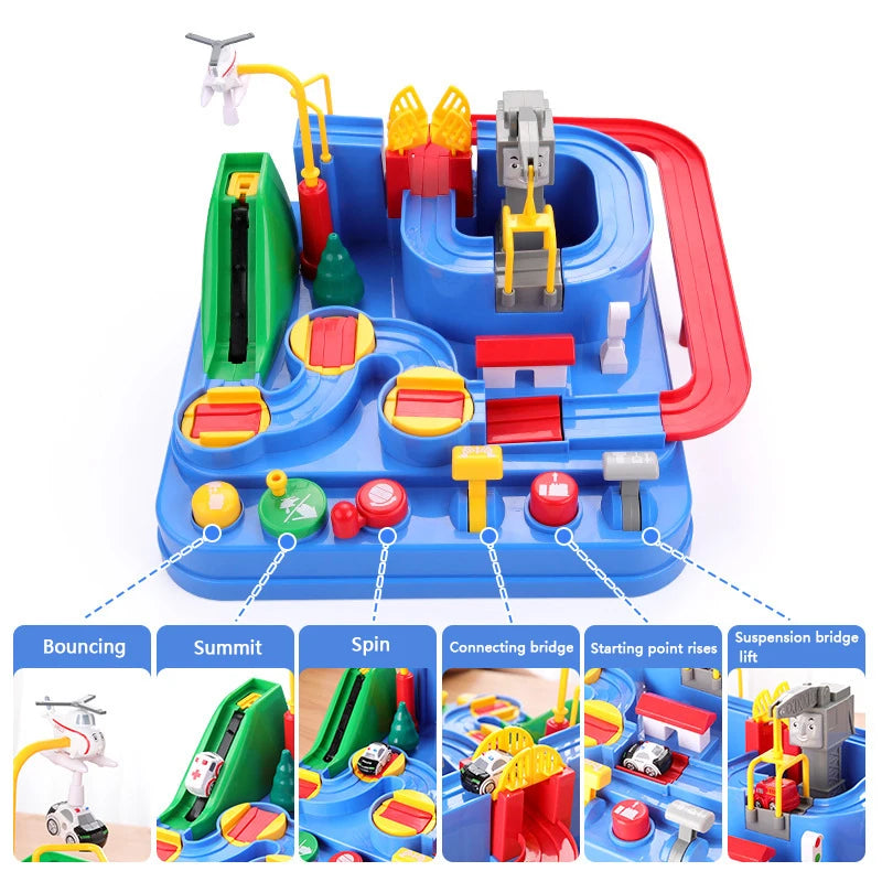 Adventure Track Car Set