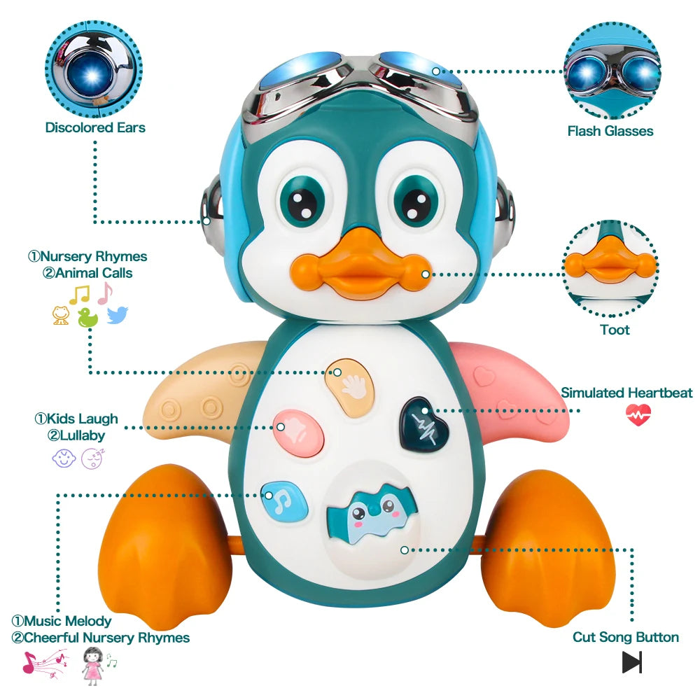 Musical Penguin Baby Toy