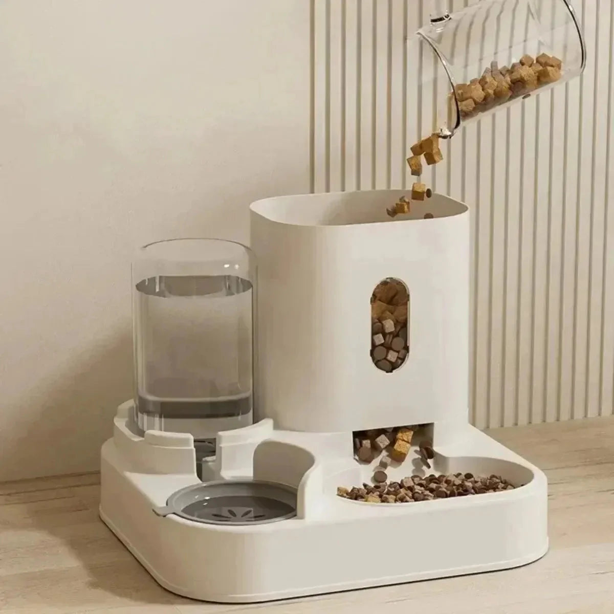 Pet Feeder & Water Station
