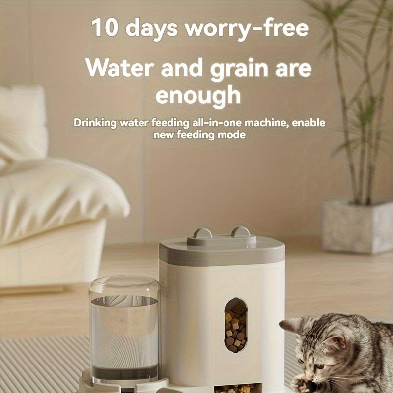 Pet Feeder & Water Station