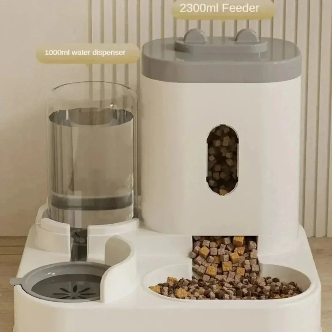 Pet Feeder & Water Station