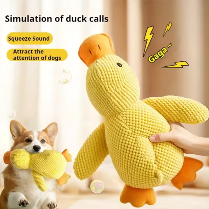 Cuddly Duck Dog Toy
