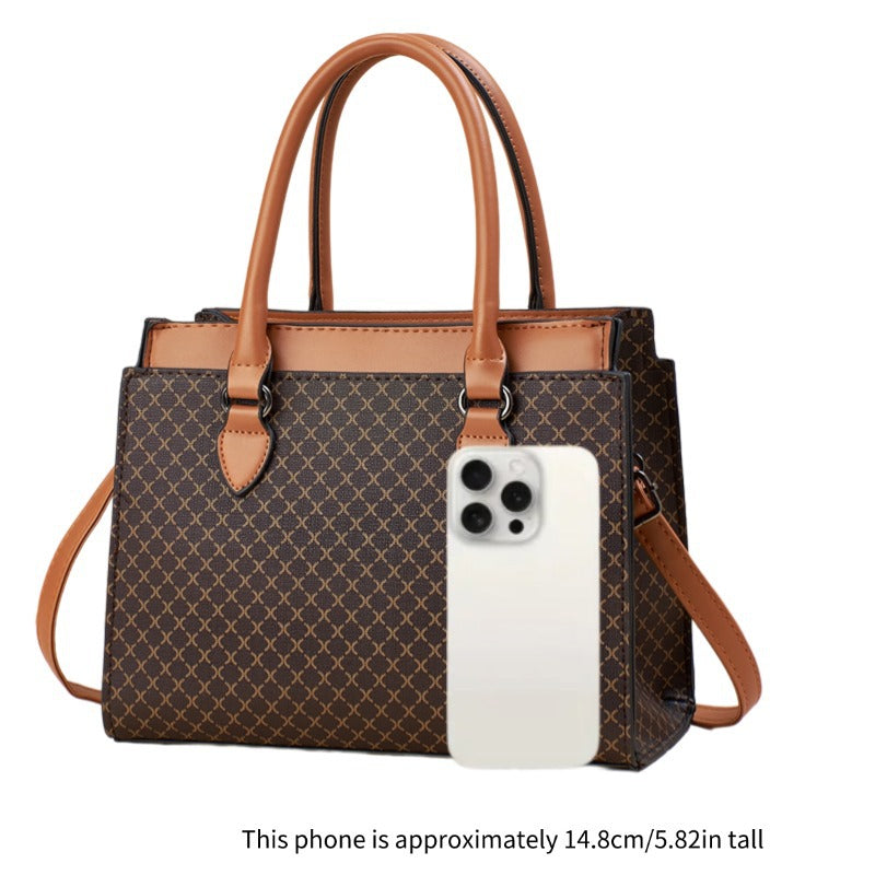 Chic Plaid Tote Bag
