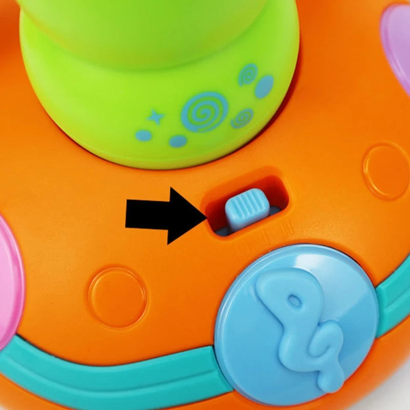 Musical Wiggling Caterpillar Toy