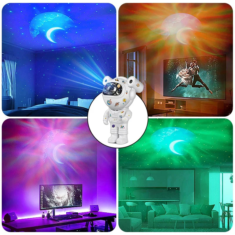 Astronaut Galaxy Star Projector