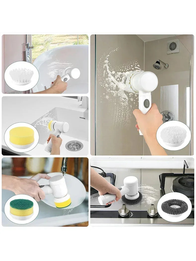 Effortless Spin Scrubber