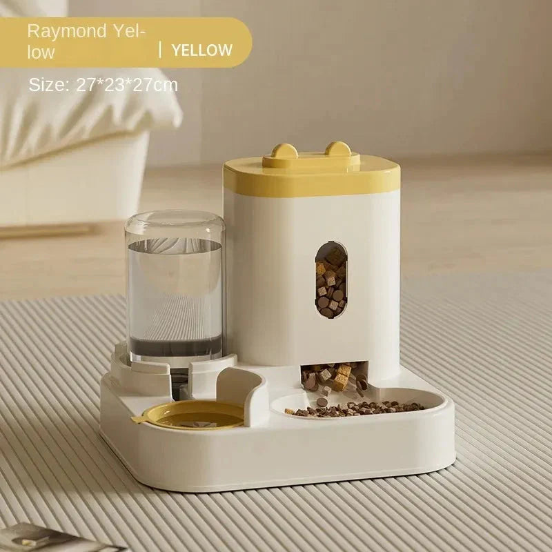 Pet Feeder & Water Station