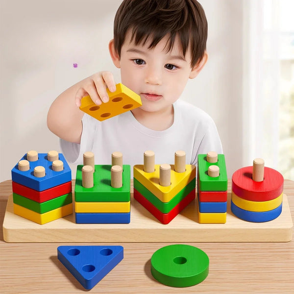 Wooden Learning Fun Puzzle