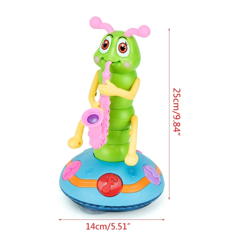 Musical Wiggling Caterpillar Toy