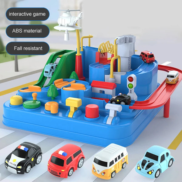 Adventure Track Car Set