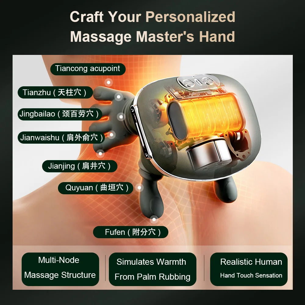 Soothing Heated Neck Massager