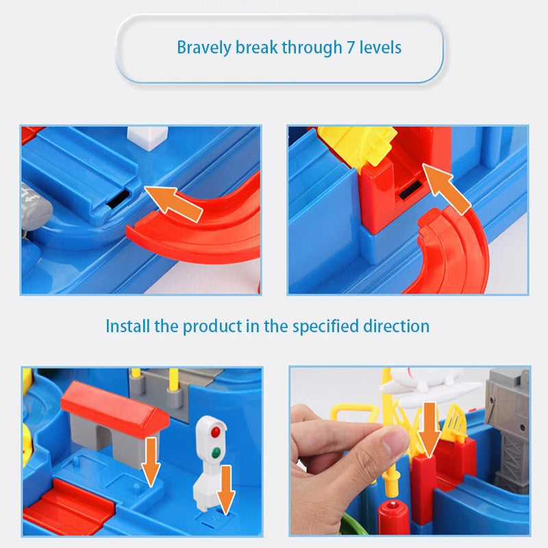 Adventure Track Car Set