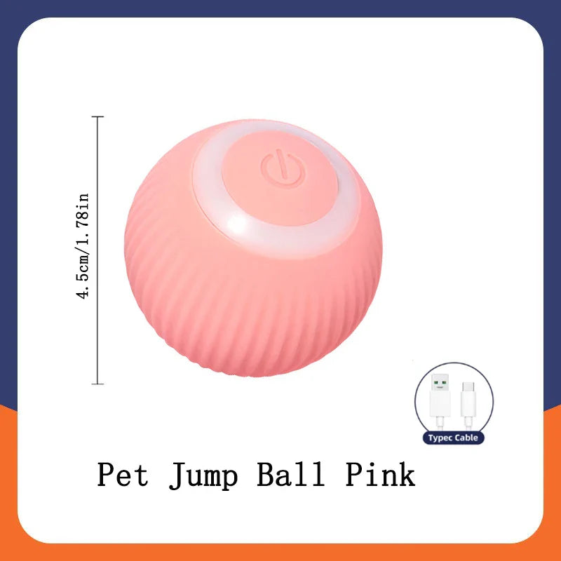 Smart Interactive Dog Ball – USB Rechargeable Automatic Moving Toy for Puppies and Cats" - Big Cart Sky