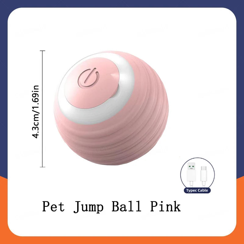 Smart Interactive Dog Ball – USB Rechargeable Automatic Moving Toy for Puppies and Cats" - Big Cart Sky
