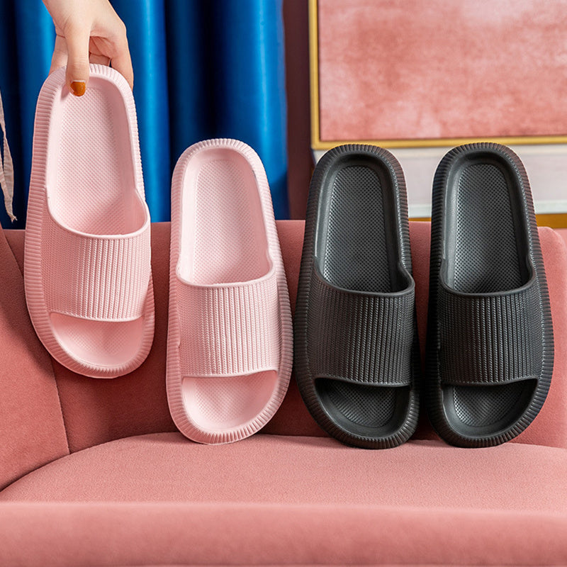 26-45 Size Hot EVA Shoes For Women Slippers Soft Soles Summer Bathroom Slippers - Big Cart Sky