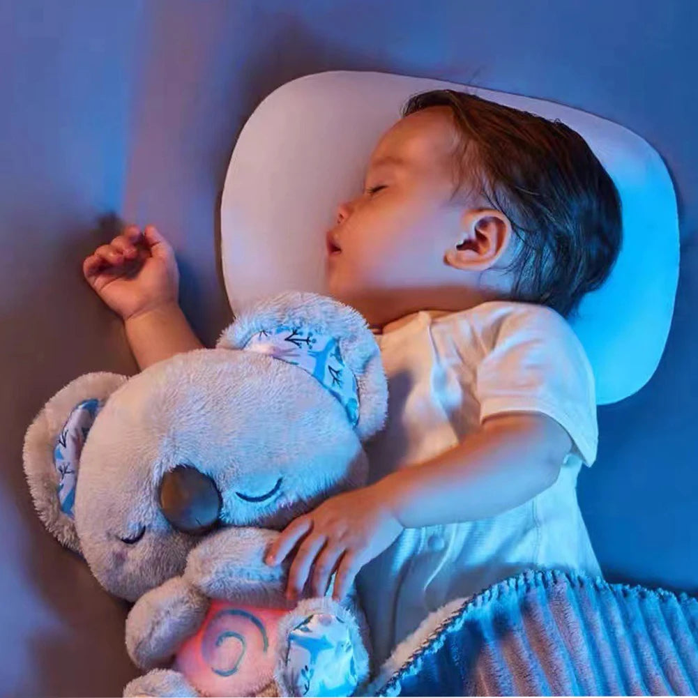 Cute Koala Enlightenment Sound And Light Koala Doll - Big Cart Sky