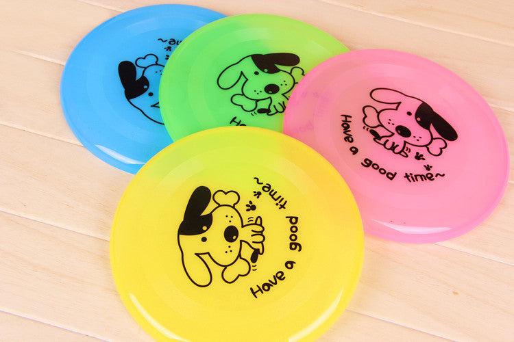 Silicone Flying Saucer Funny Pets Dog Cat Toy Dog Game Flying Discs Resistant Chew Puppy Training Interactive Pet Supplies - Big Cart Sky