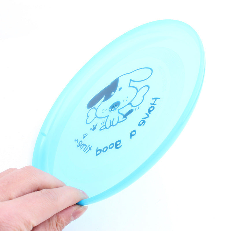 Silicone Flying Saucer Funny Pets Dog Cat Toy Dog Game Flying Discs Resistant Chew Puppy Training Interactive Pet Supplies - Big Cart Sky