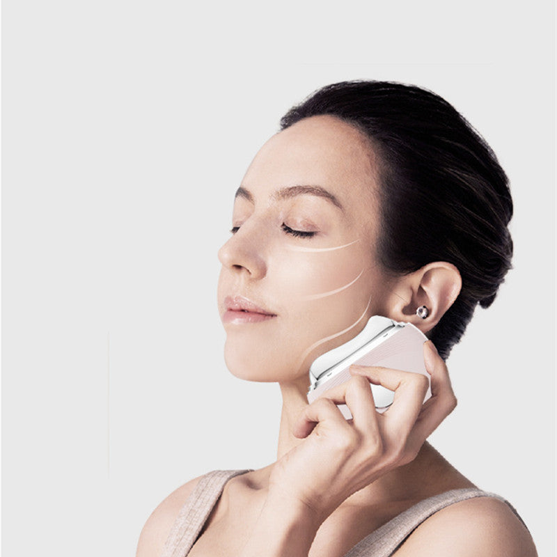 Electric Guasha Massager EMS Face Lifting Remove Edema Firming Skin Clod Heat Body Scraping Therapy Skincare Beauty Device - Big Cart Sky