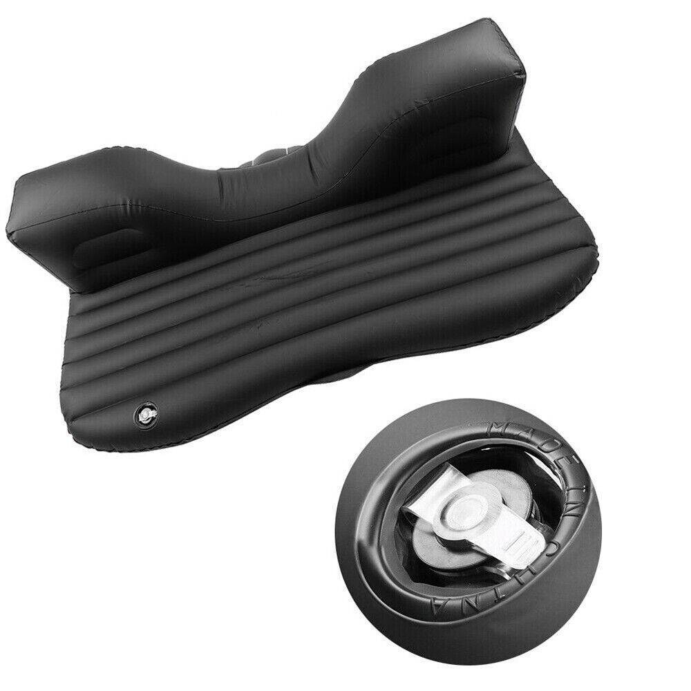 Inflatable Car Back Seat Mattress Portable SUV Travel Camping Soft Rest Air Bed - Big Cart Sky