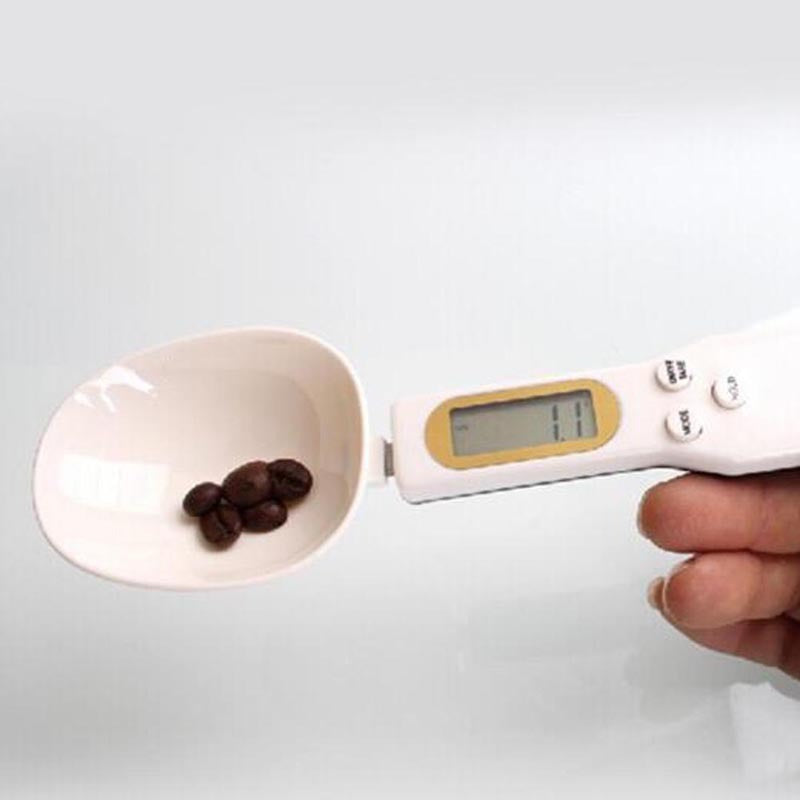 LCD Digital Kitchen Scale Electronic Cooking Food Weight Measuring Spoon Grams Coffee Tea Sugar Spoon Scale Kitchen Tools - Big Cart Sky