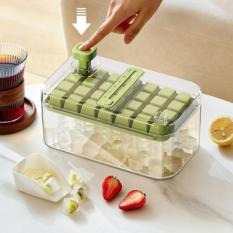28 56 Grids Reusable Ice Mold Ice Cubes Tray DIY Moulds Ice Cubes Maker Release Homemade Ice Cubes Tray Mold Home Ice Making Tool - Big Cart Sky