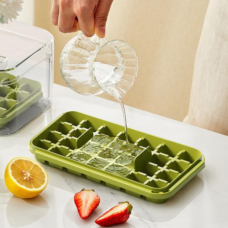 28 56 Grids Reusable Ice Mold Ice Cubes Tray DIY Moulds Ice Cubes Maker Release Homemade Ice Cubes Tray Mold Home Ice Making Tool - Big Cart Sky