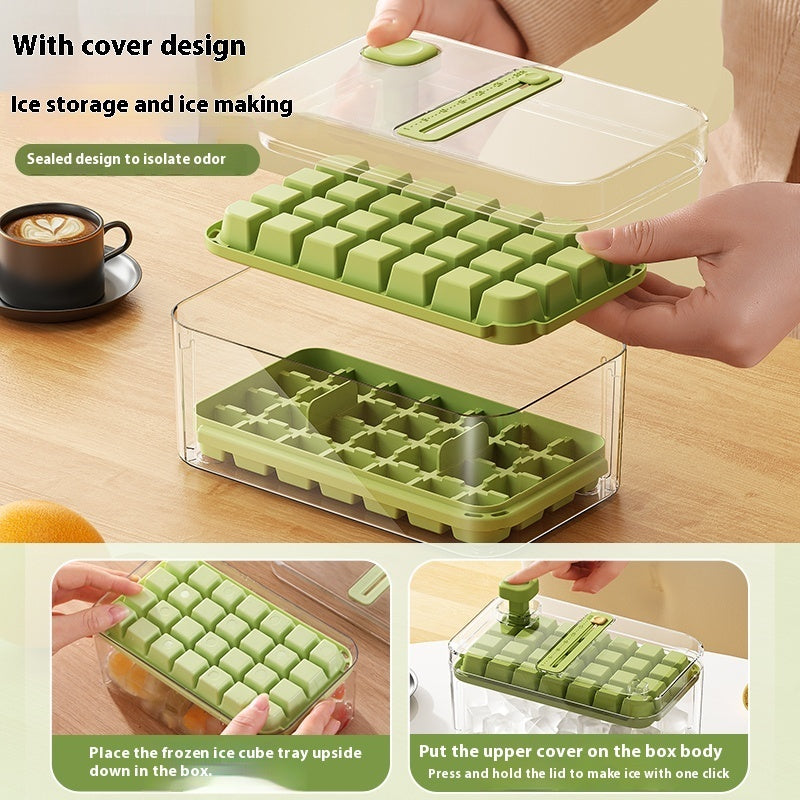 28 56 Grids Reusable Ice Mold Ice Cubes Tray DIY Moulds Ice Cubes Maker Release Homemade Ice Cubes Tray Mold Home Ice Making Tool - Big Cart Sky