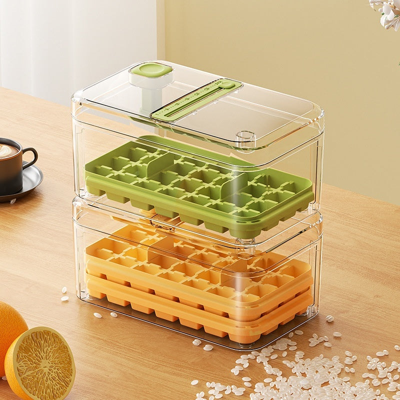 28 56 Grids Reusable Ice Mold Ice Cubes Tray DIY Moulds Ice Cubes Maker Release Homemade Ice Cubes Tray Mold Home Ice Making Tool - Big Cart Sky