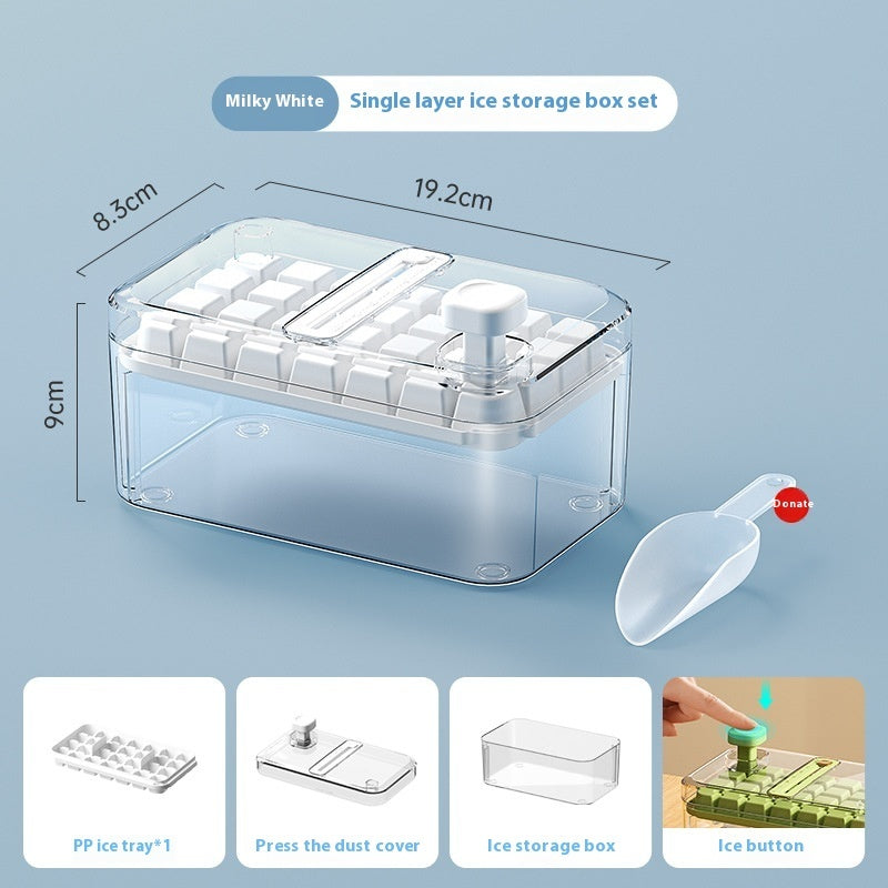 28 56 Grids Reusable Ice Mold Ice Cubes Tray DIY Moulds Ice Cubes Maker Release Homemade Ice Cubes Tray Mold Home Ice Making Tool - Big Cart Sky