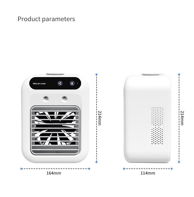 Air Conditioner Air Cooler Fan Water Cooling Fan Air Conditioning For Room Office Portable Air Conditioner Cars - Big Cart Sky