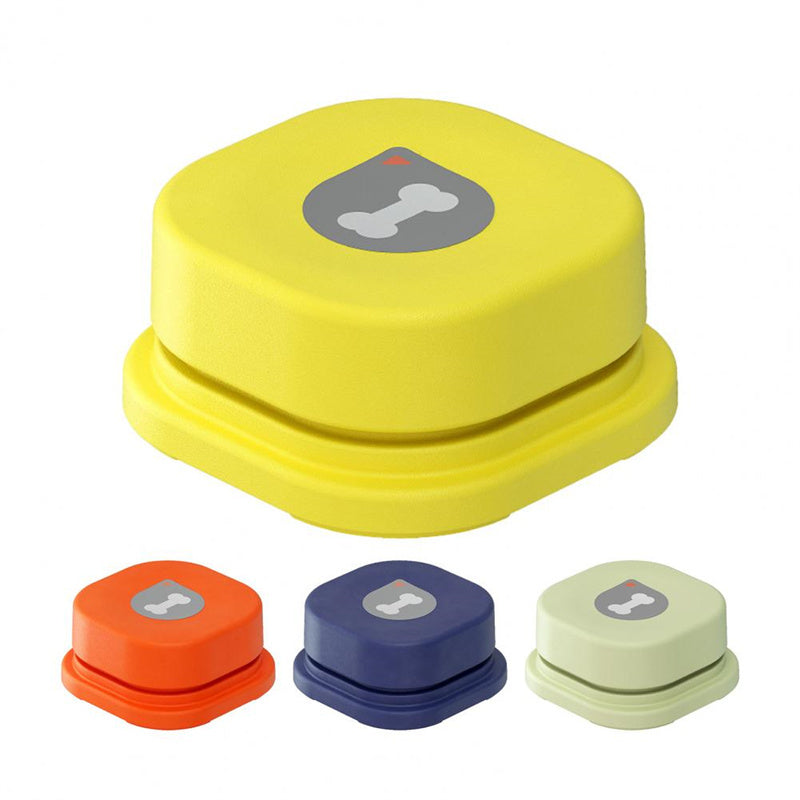 4 Colors Pet Communication Button One-click Prevent Physical Inactivity Recordable Dog Talking Button Toy Cat Toy Pet Products - Big Cart Sky
